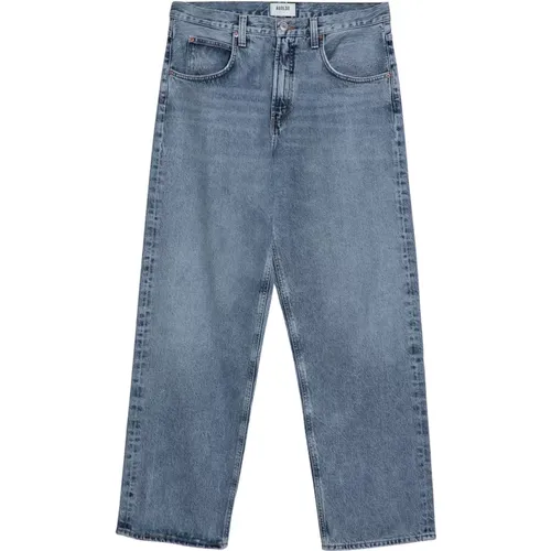 Regular Fit Denim Jeans , Herren, Größe: W32 - Agolde - Modalova