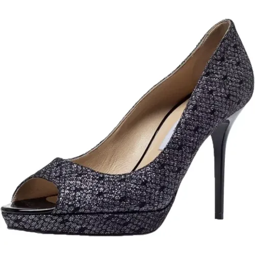 Pre-owned Lace heels , female, Sizes: 7 UK - Jimmy Choo Pre-owned - Modalova