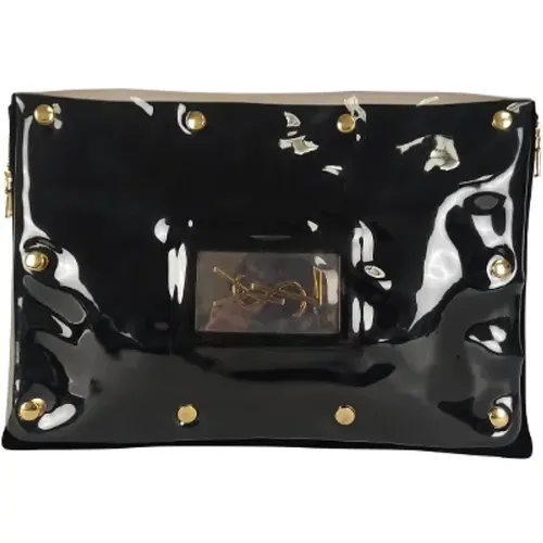 Pre-owned Leder clutches - Yves Saint Laurent Vintage - Modalova