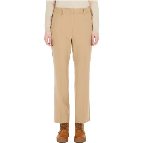 Straight Leg Trousers , female, Sizes: L - Max Mara Weekend - Modalova