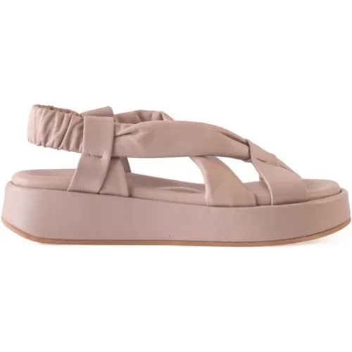 Suro, leather sandal , female, Sizes: 6 UK, 7 UK, 4 UK, 3 UK, 8 UK - Cortana - Modalova