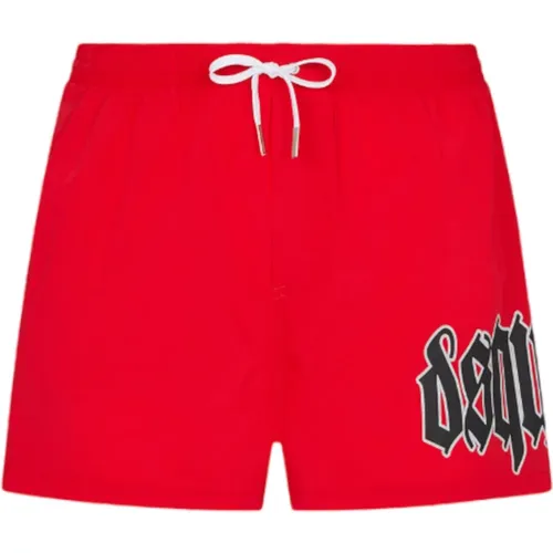 Rotes Sea Clothing Boxer Midi , Herren, Größe: M - Dsquared2 - Modalova