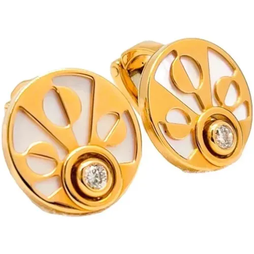 Pre-owned Rose Gold earrings , female, Sizes: ONE SIZE - Bvlgari Vintage - Modalova