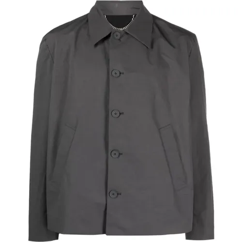 Dark Grey Uniform Jacket , male, Sizes: XL, L, M - Craig Green - Modalova