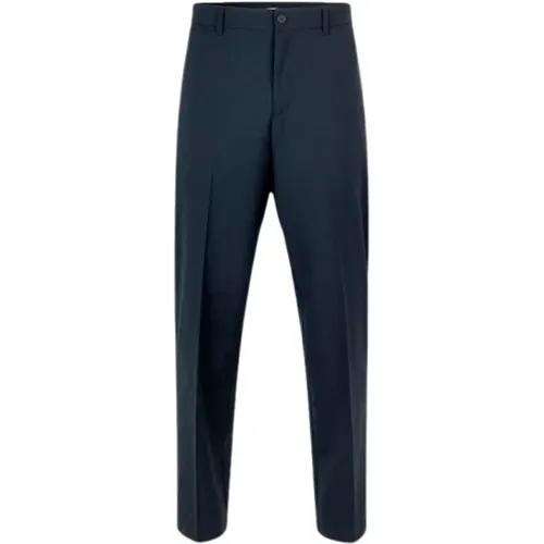 Salute Straight Leg Trousers , male, Sizes: S, L - Samsøe Samsøe - Modalova