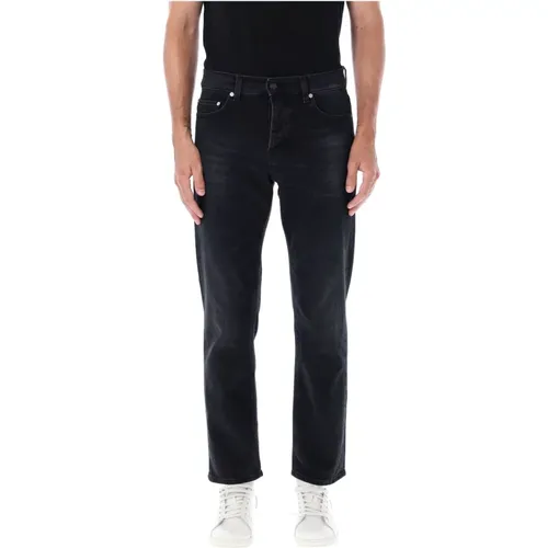 Schwarze Tokyo Slim Jeans , Herren, Größe: W32 - Haikure - Modalova
