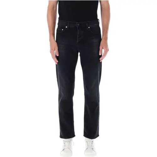 Schwarze Tokyo Slim Jeans , Herren, Größe: W34 - Haikure - Modalova