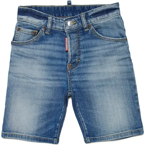 Commando Jeans Shorts für Jungen - Dsquared2 - Modalova