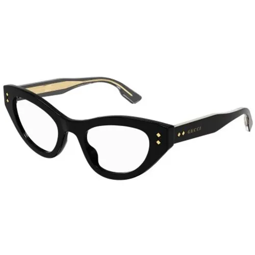 Transpare Glasses Gg1083O , unisex, Sizes: 49 MM - Gucci - Modalova