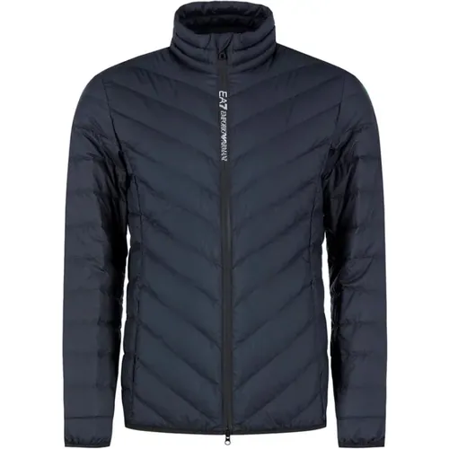 Packable Down Coat , male, Sizes: M, L, XL - Emporio Armani EA7 - Modalova