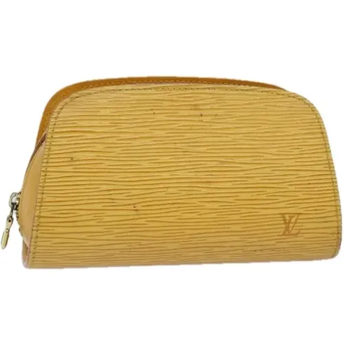 Pre-owned Leather louis-vuitton-bags , female, Sizes: ONE SIZE - Louis Vuitton Vintage - Modalova