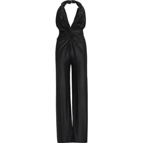 Gesammelter Jumpsuit mit offenem Rücken - COSTARELLOS - Modalova