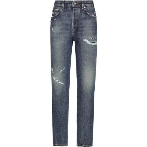 Denim Skinny Jeans Ftc3Ddg8Kq9S9001 , Damen, Größe: 2XS - Dolce & Gabbana - Modalova