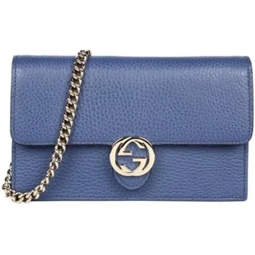 Interlocking Chain Wallet Bag , female, Sizes: ONE SIZE - Gucci - Modalova