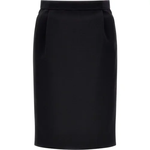 Mid-length Skirt , female, Sizes: L - Saint Laurent - Modalova