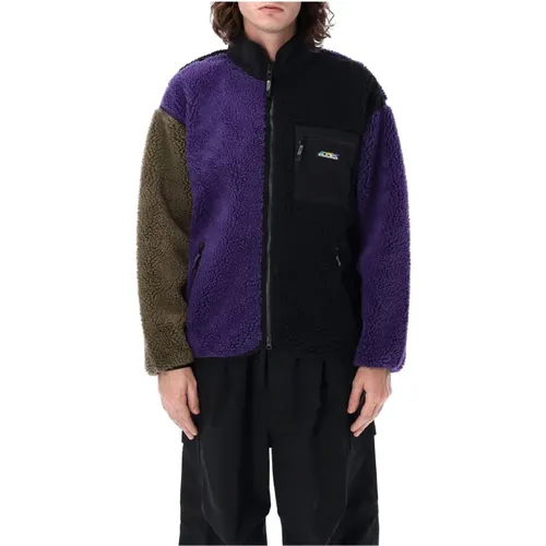 Fleece Jacket Panel Aw24 , male, Sizes: M, L, S, XL - Manastash - Modalova