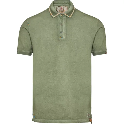 Cotton polo shirt , male, Sizes: L, 3XL - BOB - Modalova