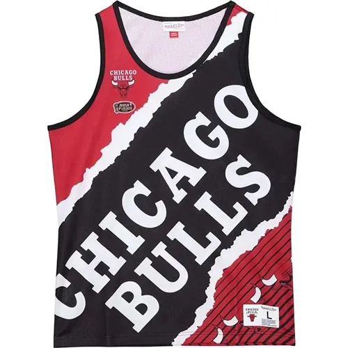 Chicago Bulls Tank Top , Herren, Größe: S - Mitchell & Ness - Modalova