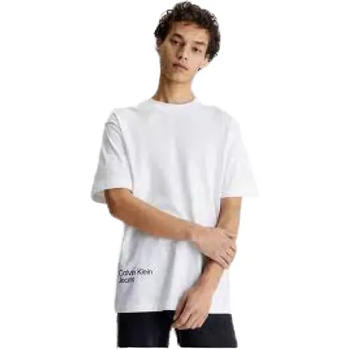 T-Shirts , Herren, Größe: XL - Calvin Klein - Modalova