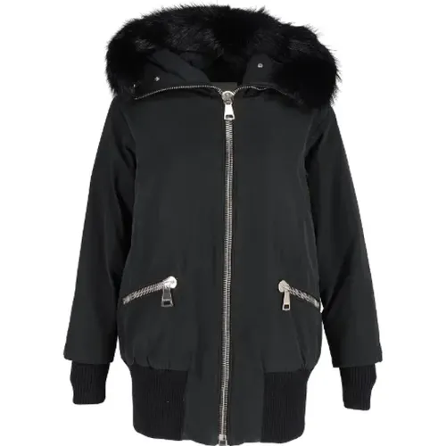Pre-owned Polyester outerwear , female, Sizes: L - Moncler Pre-owned - Modalova