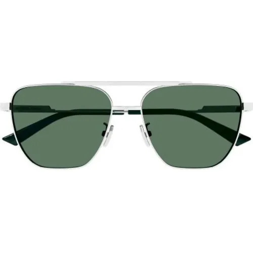 Moderne Metall Sonnenbrille - Bottega Veneta - Modalova