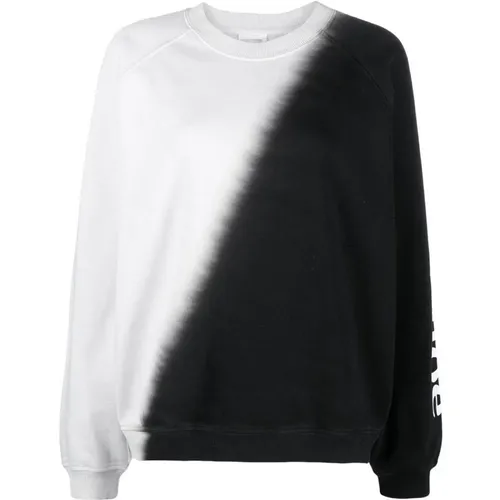Logo Cotton Sweatshirt , female, Sizes: M - Chloé - Modalova