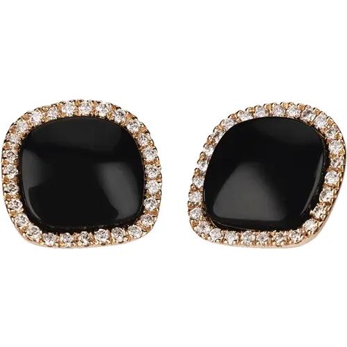 Enchanté Gold Earrings , female, Sizes: ONE SIZE - Chantecler - Modalova