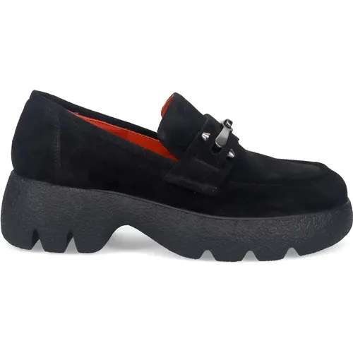 Suede Moccasin Shoes , female, Sizes: 2 UK, 5 UK, 4 UK, 3 UK, 6 UK, 7 UK - Belle Vie - Modalova