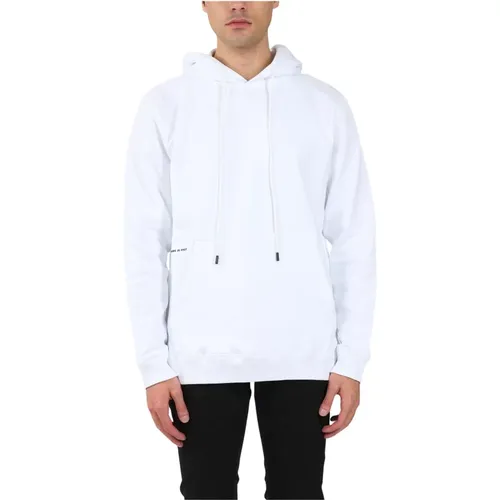 Cotton Hoodie with Front Pocket , male, Sizes: XL, 2XL - Dondup - Modalova