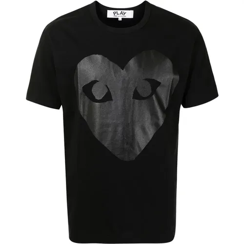 Faded Big Heart T-Shirt - Comme des Garçons Play - Modalova