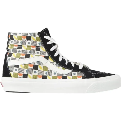 Canvas Checkerboard Sneakers , unisex, Größe: 44 EU - Vans - Modalova
