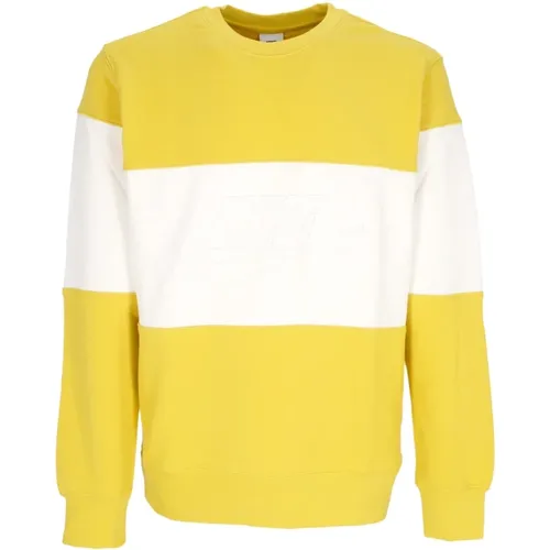 Colorblock Leichter Crewneck Sweatshirt , Herren, Größe: L - Nike - Modalova