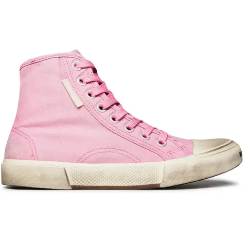 Zerstörte Stoff Hi-Top Sneakers , unisex, Größe: 39 EU - Balenciaga - Modalova