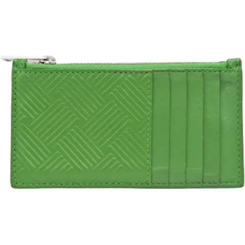 Pre-owned Leather wallets , female, Sizes: ONE SIZE - Bottega Veneta Vintage - Modalova