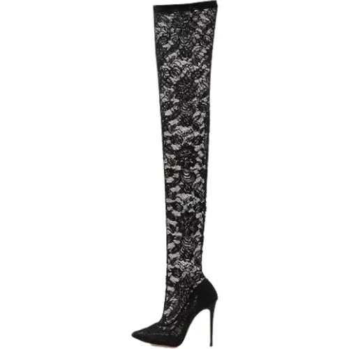 Pre-owned Spitze boots - Dolce & Gabbana Pre-owned - Modalova