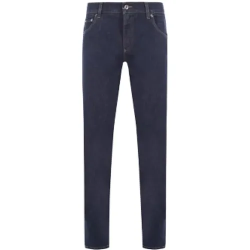 Skinny-Fit Denim Jeans , male, Sizes: S - Dolce & Gabbana - Modalova
