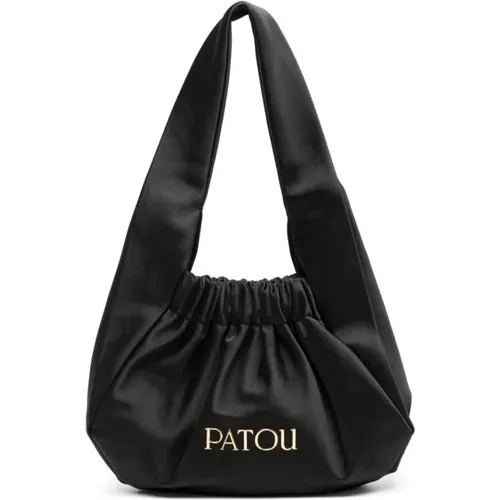 Satin Finish Tote Bag , female, Sizes: ONE SIZE - Patou - Modalova