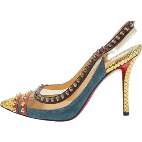 Pre-owned Leather heels , female, Sizes: 2 UK - Christian Louboutin Pre-owned - Modalova