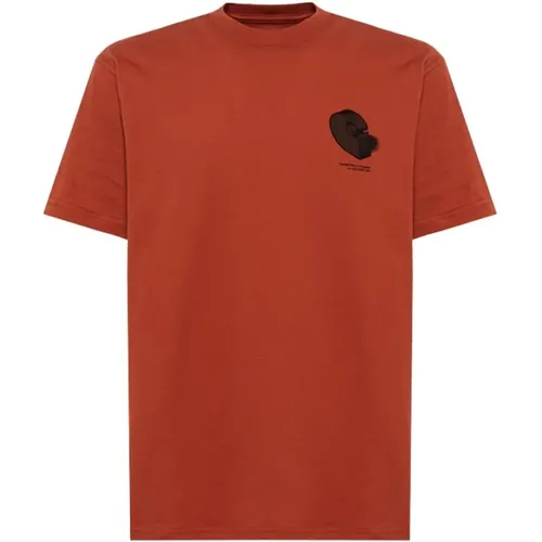 Organisches Baumwoll-T-Shirt mit Grafikdruck - Carhartt WIP - Modalova