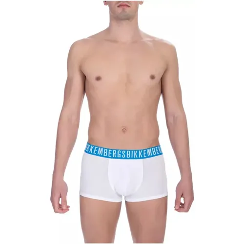 Cotton Trunk Underwear , male, Sizes: L, 2XL, S, XL, M - Bikkembergs - Modalova