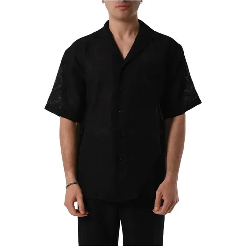 Relaxed fit viscose shirt , male, Sizes: XL, S, M - The Silted Company - Modalova