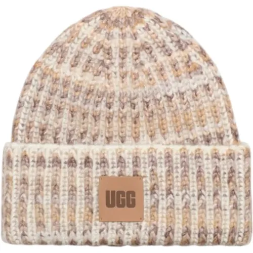 Chunky Space Dye Beanie Hat , unisex, Sizes: ONE SIZE - Ugg - Modalova