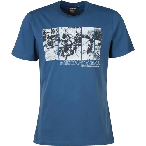 Arter Graphic-Print T-Shirt , Herren, Größe: XL - Barbour - Modalova