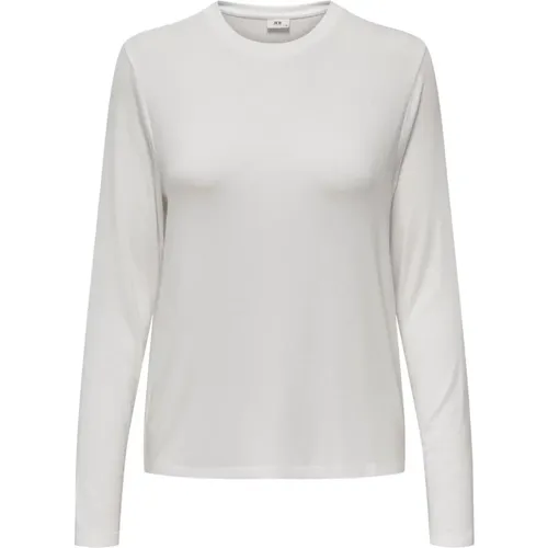 Langarm Rundhals Damen T-Shirt , Damen, Größe: S - JACQUELINE de YONG - Modalova