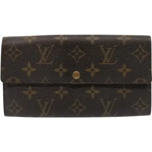 Pre-owned Canvas wallets , female, Sizes: ONE SIZE - Louis Vuitton Vintage - Modalova