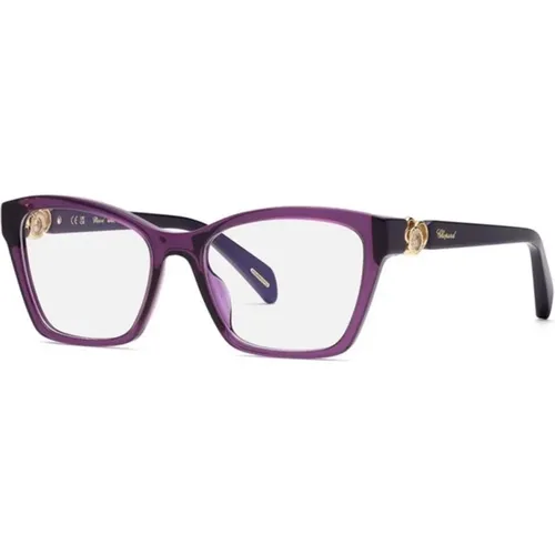 Transp.violet Vch355S 096Z Sonnenbrille , Damen, Größe: 54 MM - Chopard - Modalova