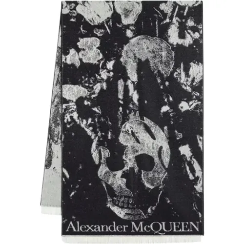 Wool scarves , female, Sizes: ONE SIZE - alexander mcqueen - Modalova
