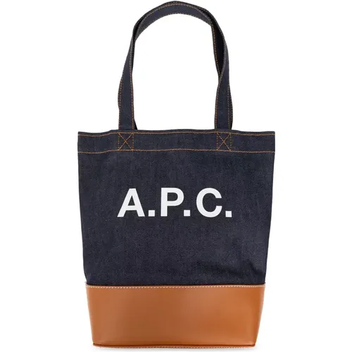 ‘Axel Small’ shopper bag , unisex, Sizes: ONE SIZE - A.p.c. - Modalova