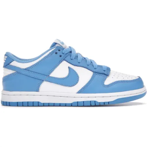 Dunk LOW UNC (2021) (Gs) , female, Sizes: 5 1/2 UK, 6 UK, 7 UK - Nike - Modalova