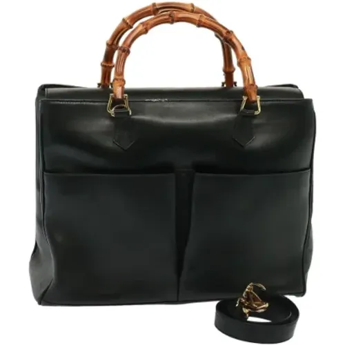 Pre-owned Leather handbags , female, Sizes: ONE SIZE - Gucci Vintage - Modalova